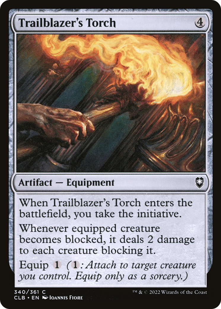 Trailblazer's Torch (340) Foil - Commander Legends: Battle for Baldur's Gate