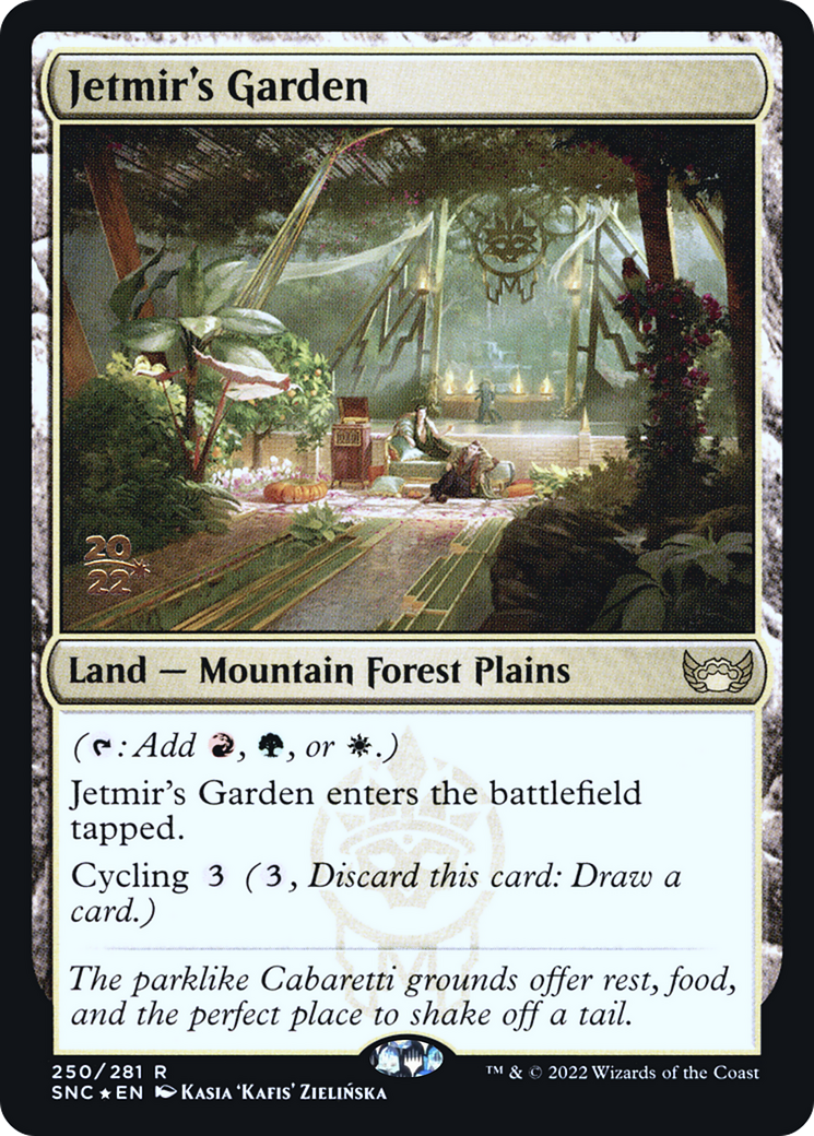 Jetmir's Garden (250s) Foil - Streets of New Capenna Promos