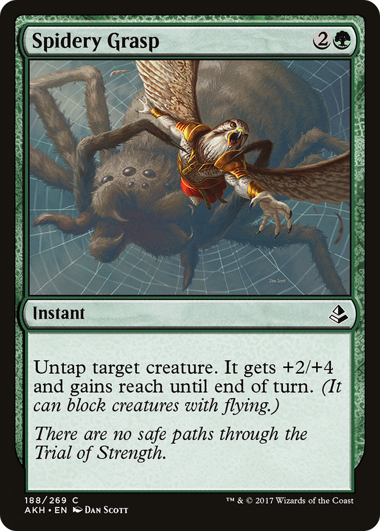 Spidery Grasp (188) Foil - Amonkhet