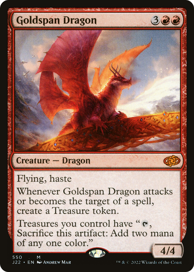 Goldspan Dragon (550) - Jumpstart 2022