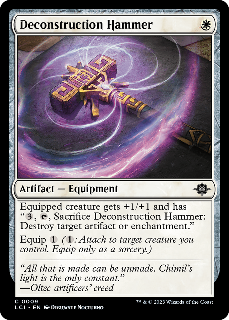 Deconstruction Hammer (009) - The Lost Caverns of Ixalan