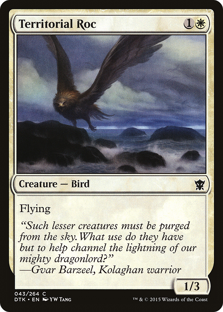 Territorial Roc (043) - Dragons of Tarkir