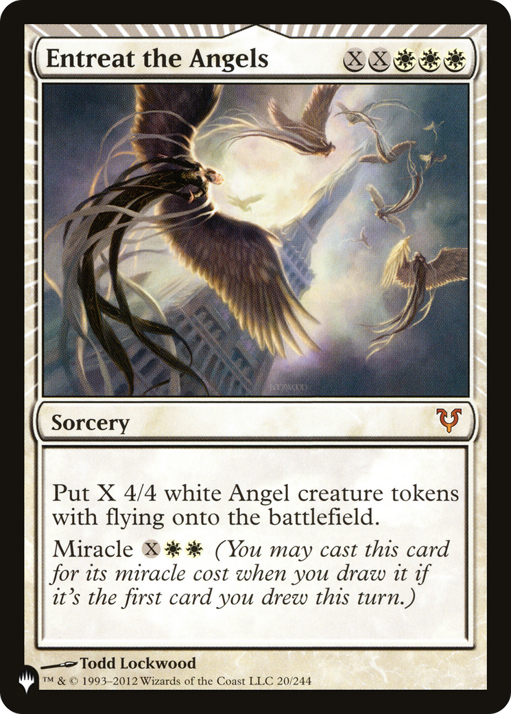 Entreat the Angels (AVR-20) Foil - The List