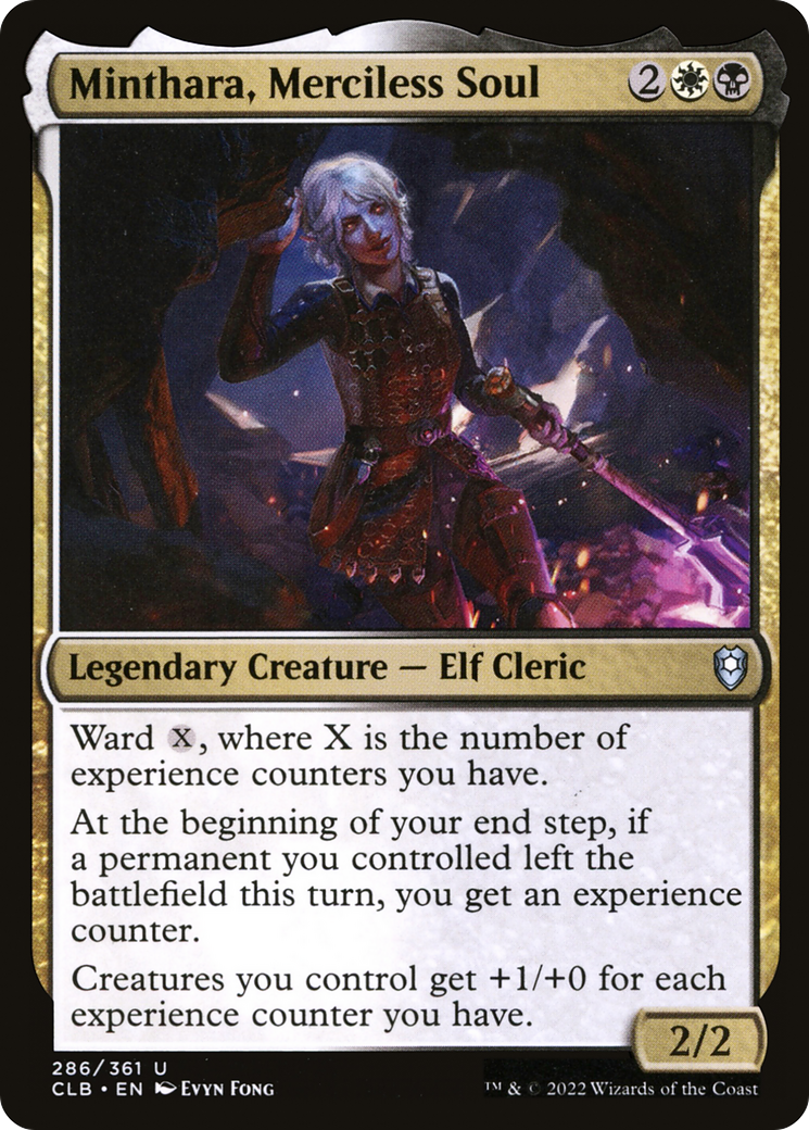 Minthara, Merciless Soul (286) - Commander Legends: Battle for Baldur's Gate
