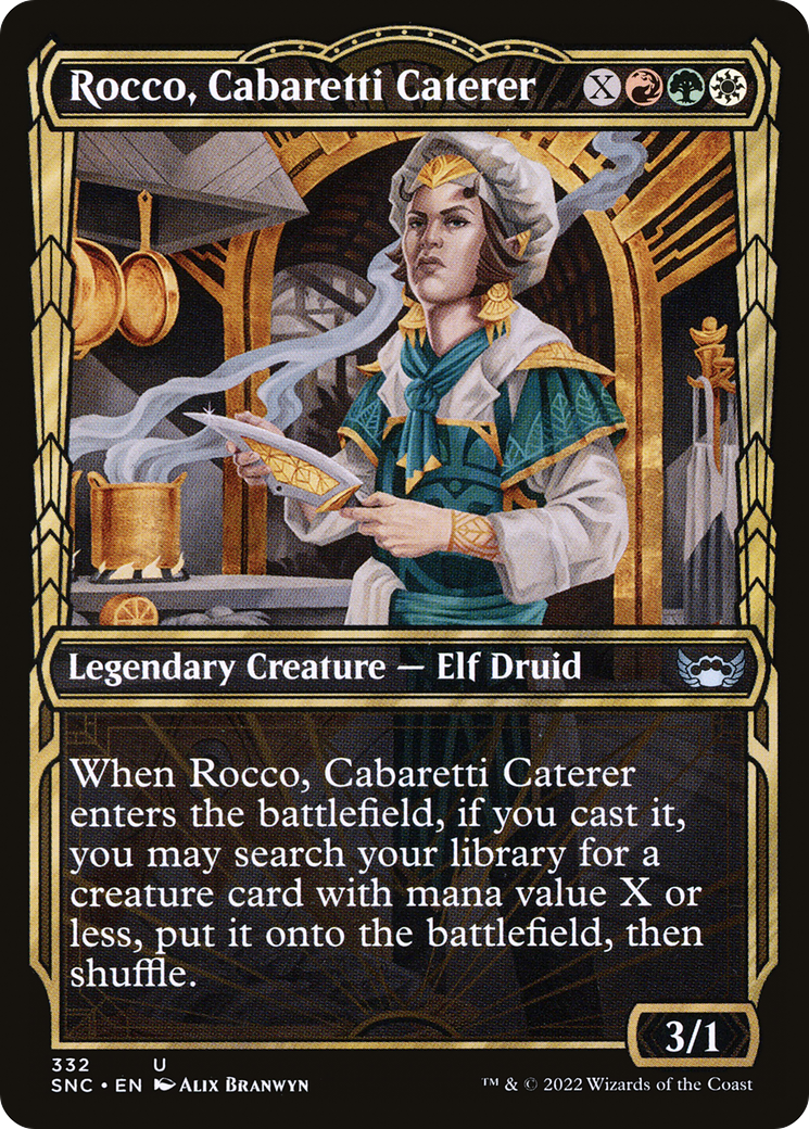 Rocco, Cabaretti Caterer (Showcase) (332) Foil - Streets of New Capenna
