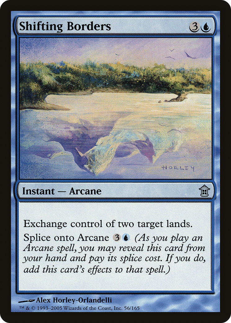 Shifting Borders (056) Foil - Saviors of Kamigawa