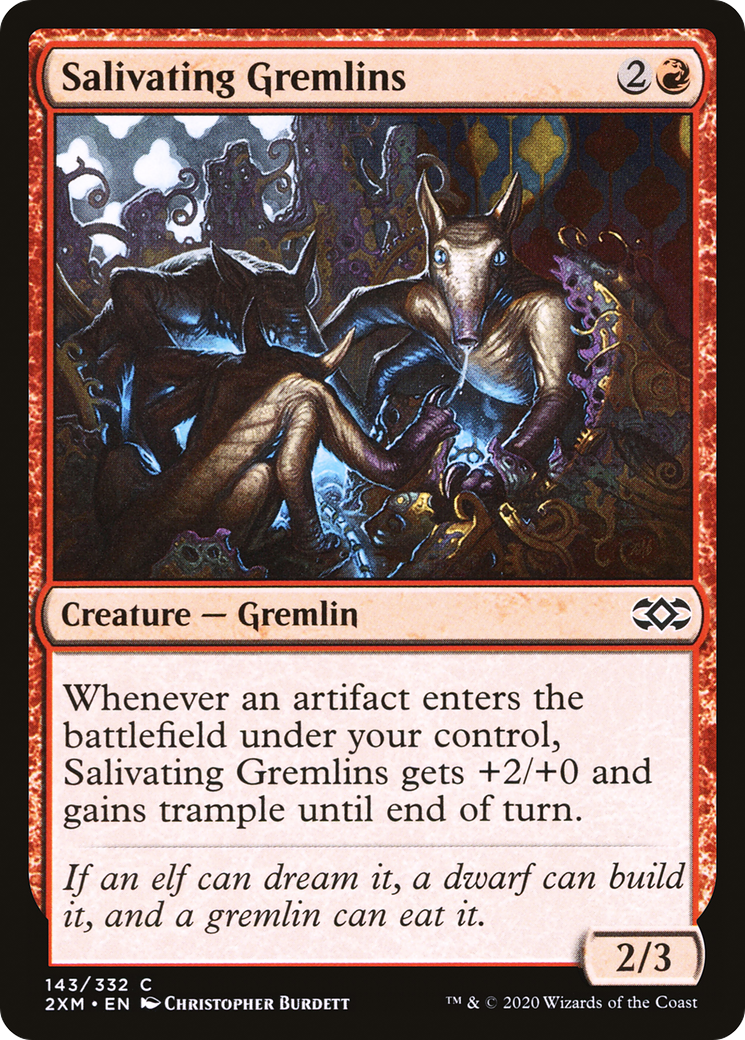 Salivating Gremlins (143) Foil - Double Masters