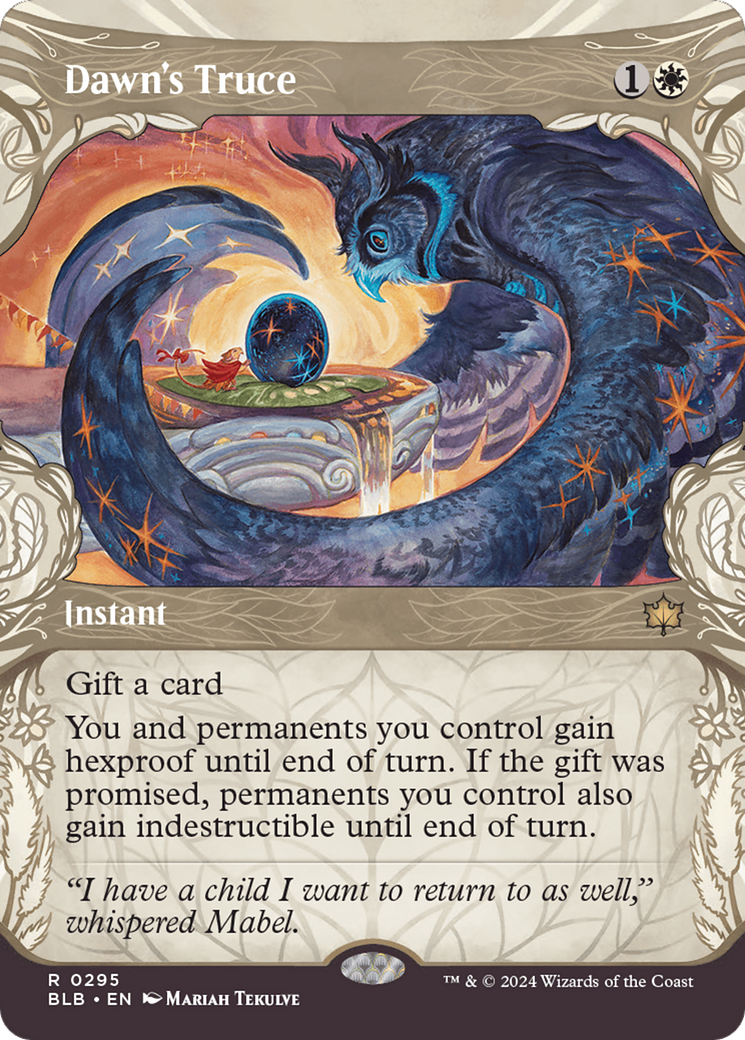 Dawn's Truce (Showcase) (295) Foil - Bloomburrow