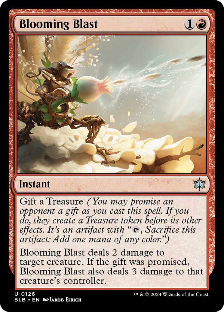 Blooming Blast (126) Foil - Bloomburrow