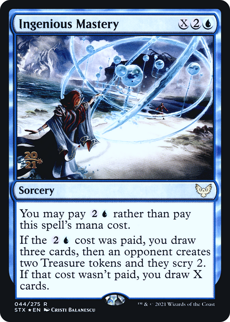 Ingenious Mastery (044) Foil - Strixhaven: School of Mages Promos