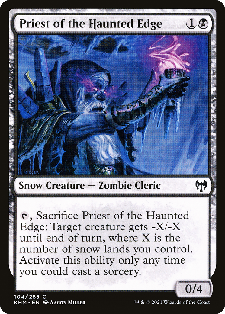 Priest of the Haunted Edge (104) - Kaldheim