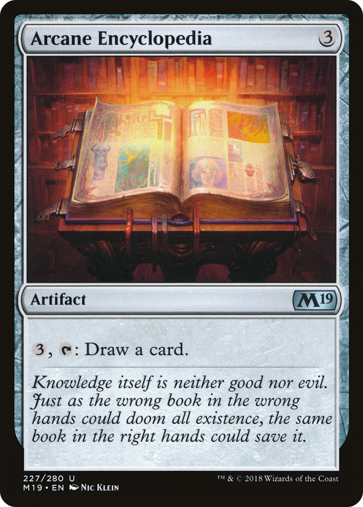Arcane Encyclopedia (227) Foil - Core Set 2019