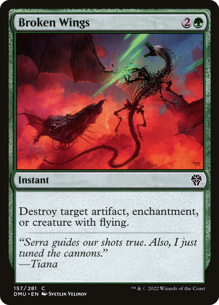 Broken Wings (157) Foil - Dominaria United