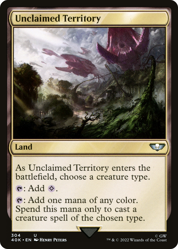 Unclaimed Territory (304) - Warhammer 40,000 Commander