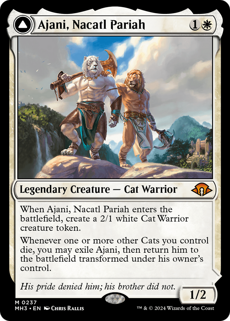 Ajani, Nacatl Pariah (237) - Modern Horizons 3