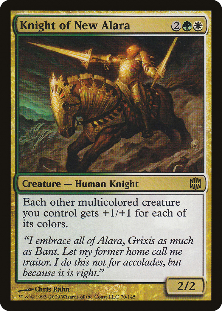 Knight of New Alara (070) - Alara Reborn Foil