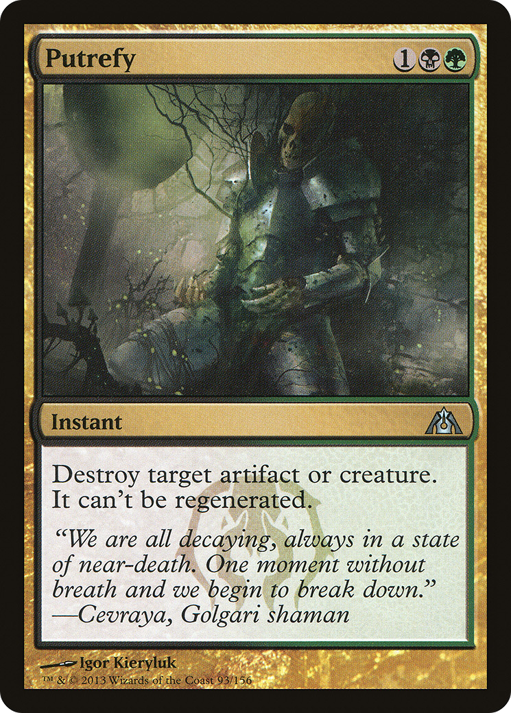 Putrefy (093) - Dragon's Maze