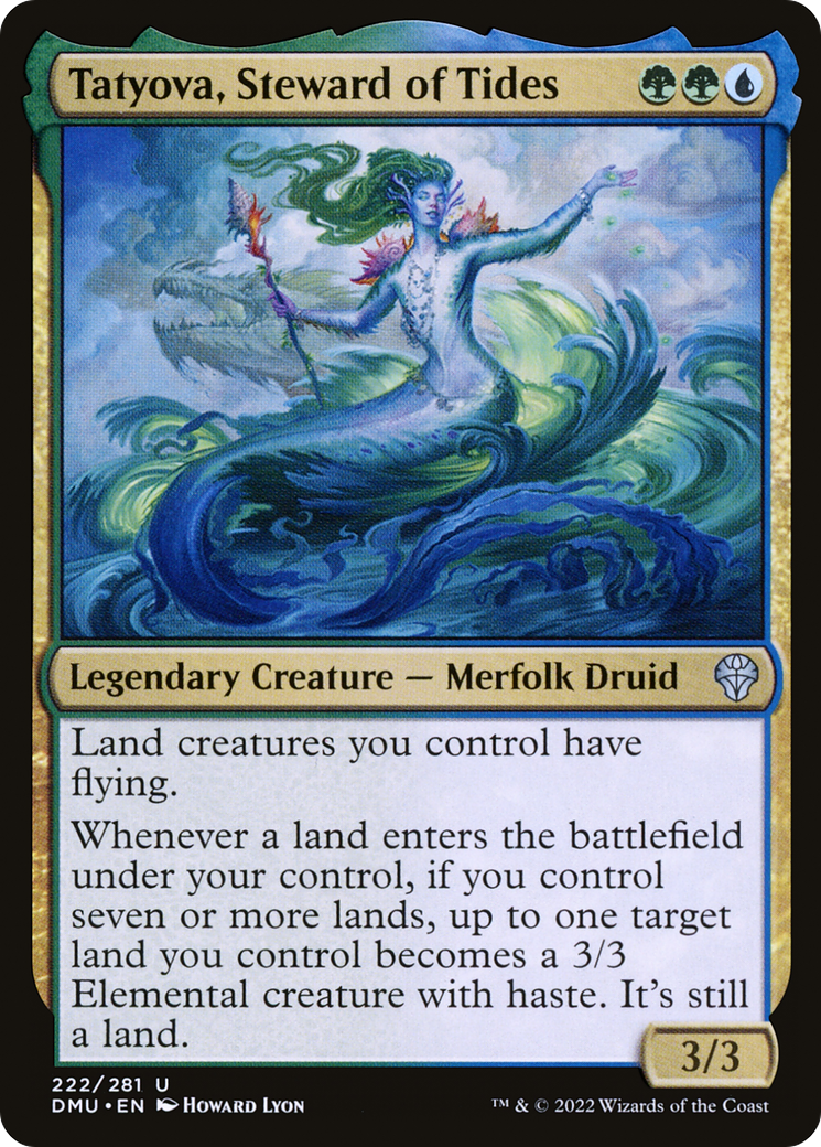 Tatyova, Steward of Tides (222) Foil - Dominaria United