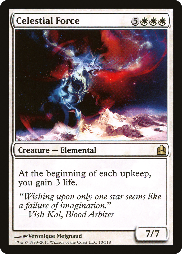 Celestial Force (010) - Commander 2011