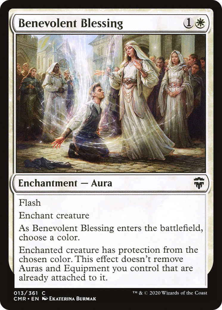 Benevolent Blessing (013) Foil - Commander Legends