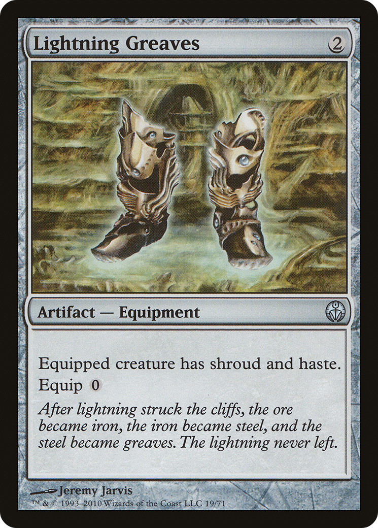 Lightning Greaves (019) - Duel Decks: Phyrexia vs. the Coalition