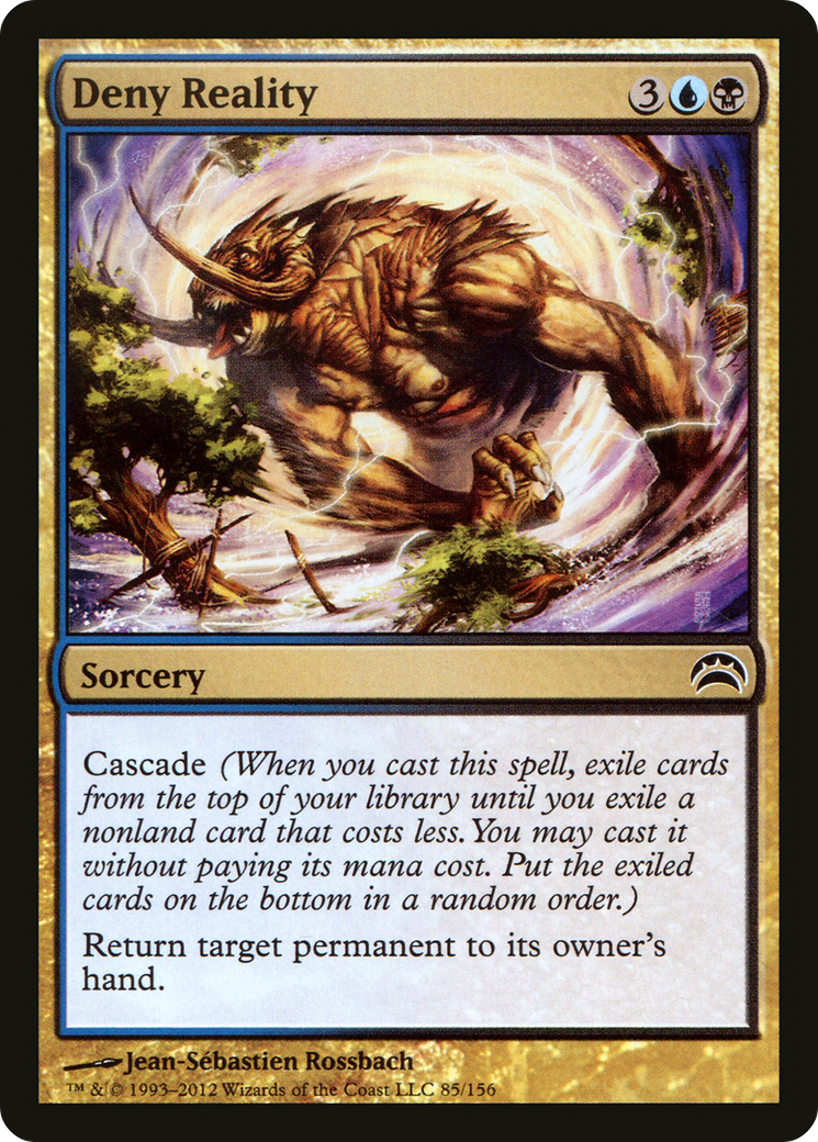Deny Reality (085) Foil - Planechase 2012
