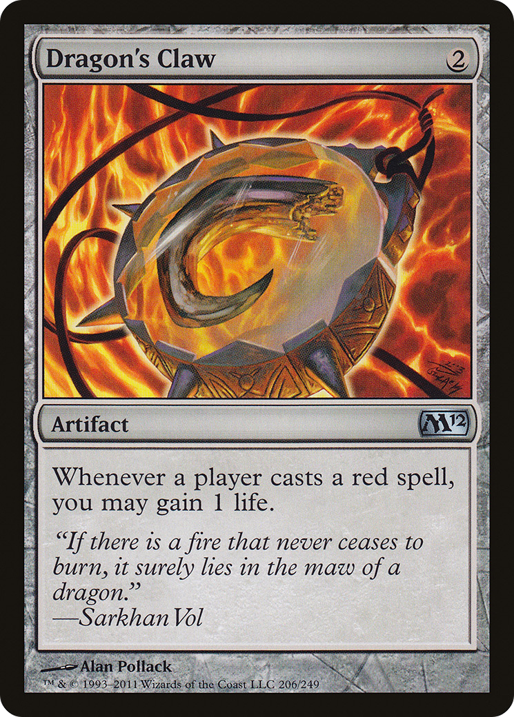 Dragon's Claw (206) Foil - Magic 2012