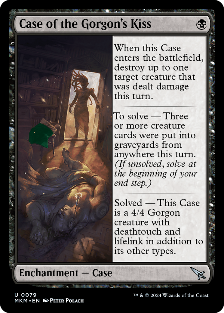 Case of the Gorgon's Kiss (b) (079) Foil - Murders at Karlov Manor