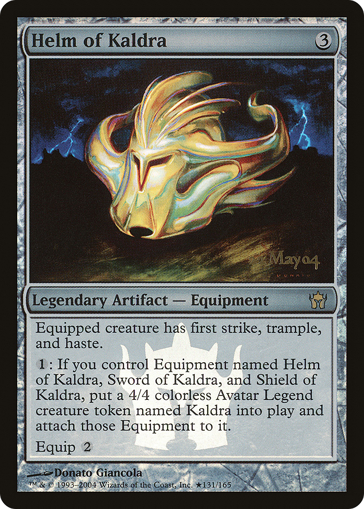 Helm of Kaldra (Promo) (131) Foil - Fifth Dawn