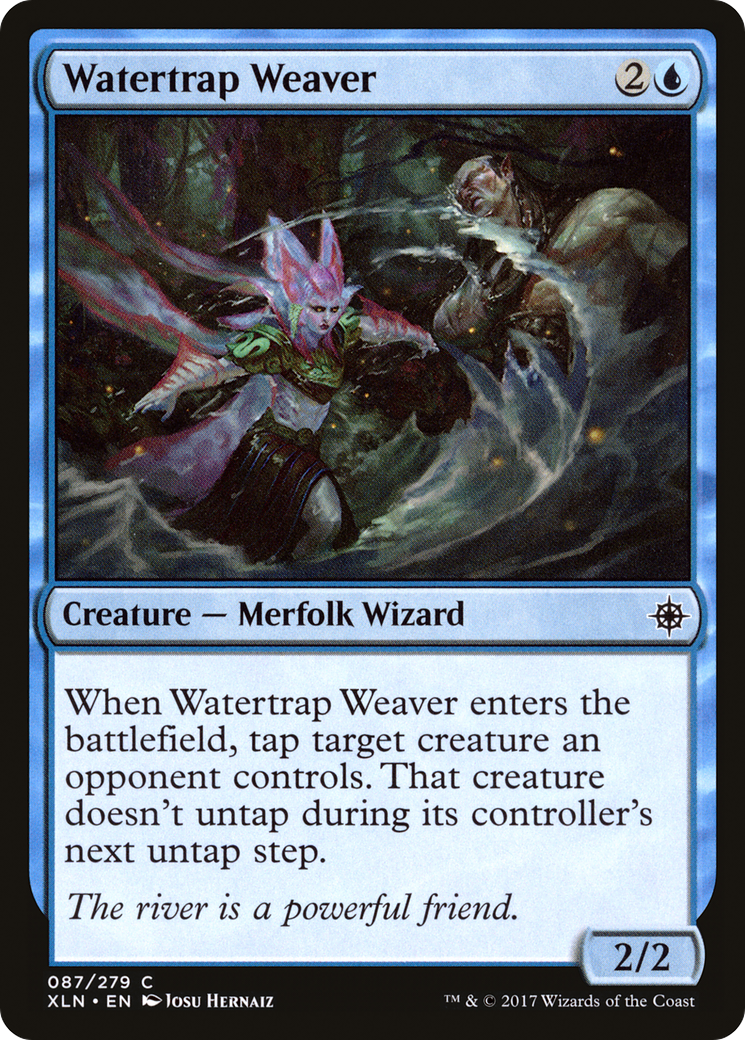 Watertrap Weaver (087) Foil - Ixalan