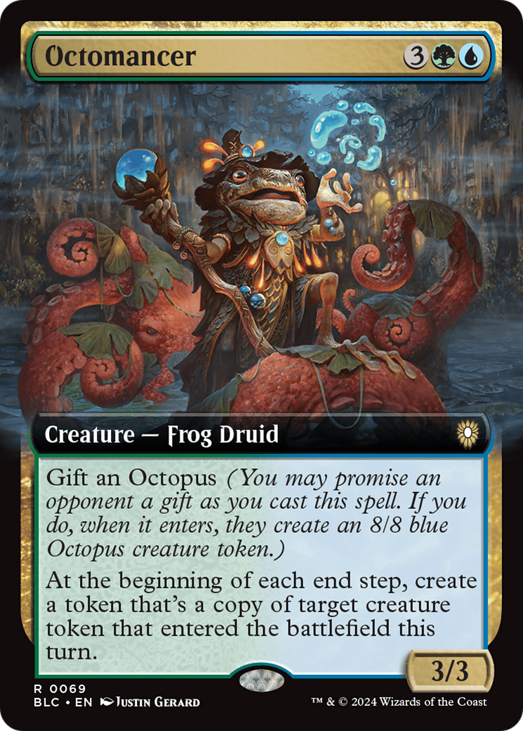 Octomancer (Extended Art) (069) - Bloomburrow Commander