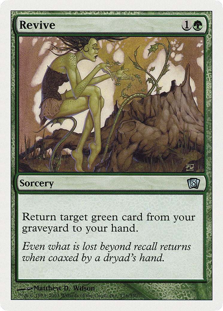 Revive (276) Foil - Eighth Edition