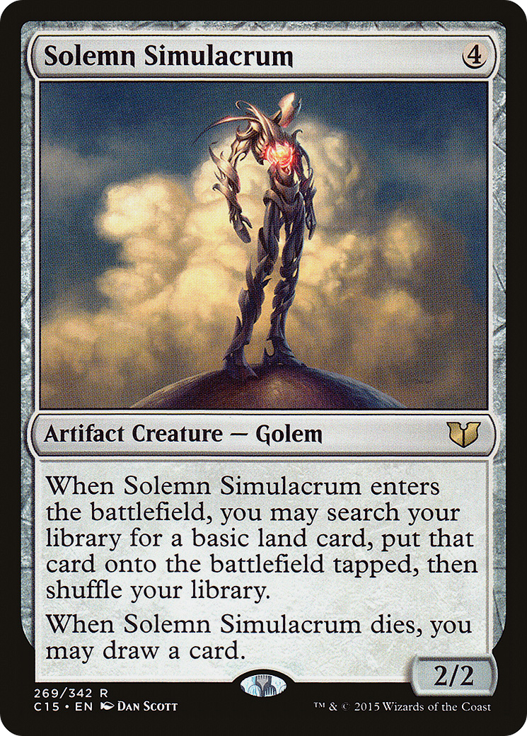 Solemn Simulacrum (269) - Commander 2015