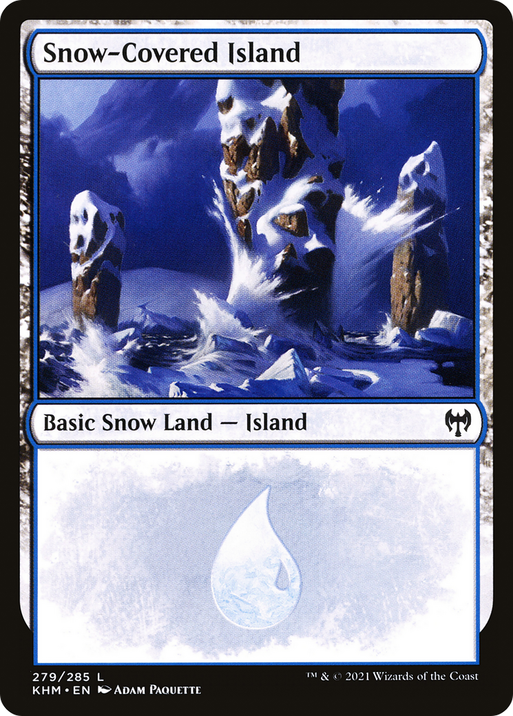 Snow-Covered Island (279) Foil - Kaldheim