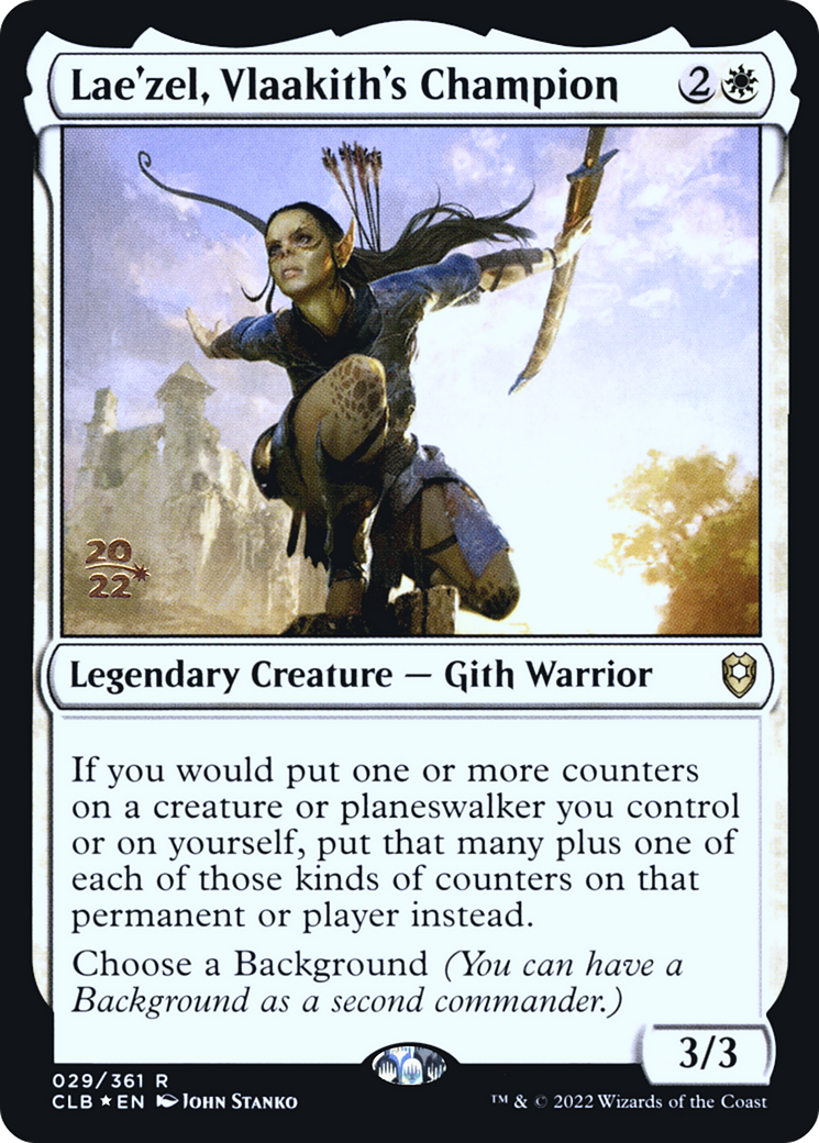 Lae'zel, Vlaakith's Champion (29s) Foil - Battle for Baldur's Gate Promos