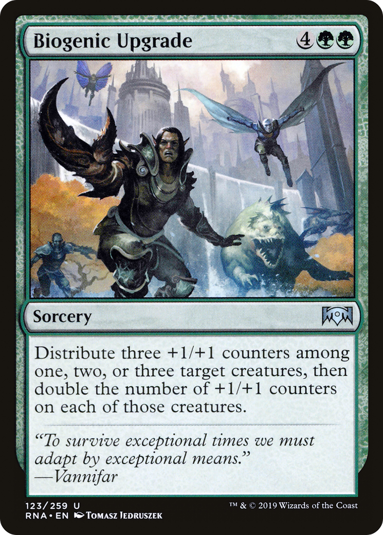 Biogenic Upgrade (123) - Ravnica Allegiance