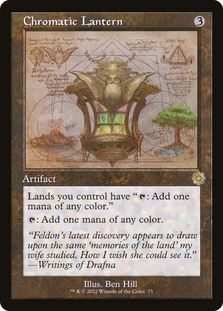 Chromatic Lantern (Retro) (073) Foil - The Brothers' War Retro Artifacts
