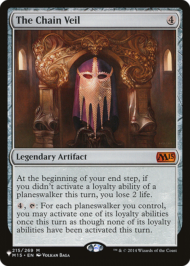 The Chain Veil (M15-215) - The List