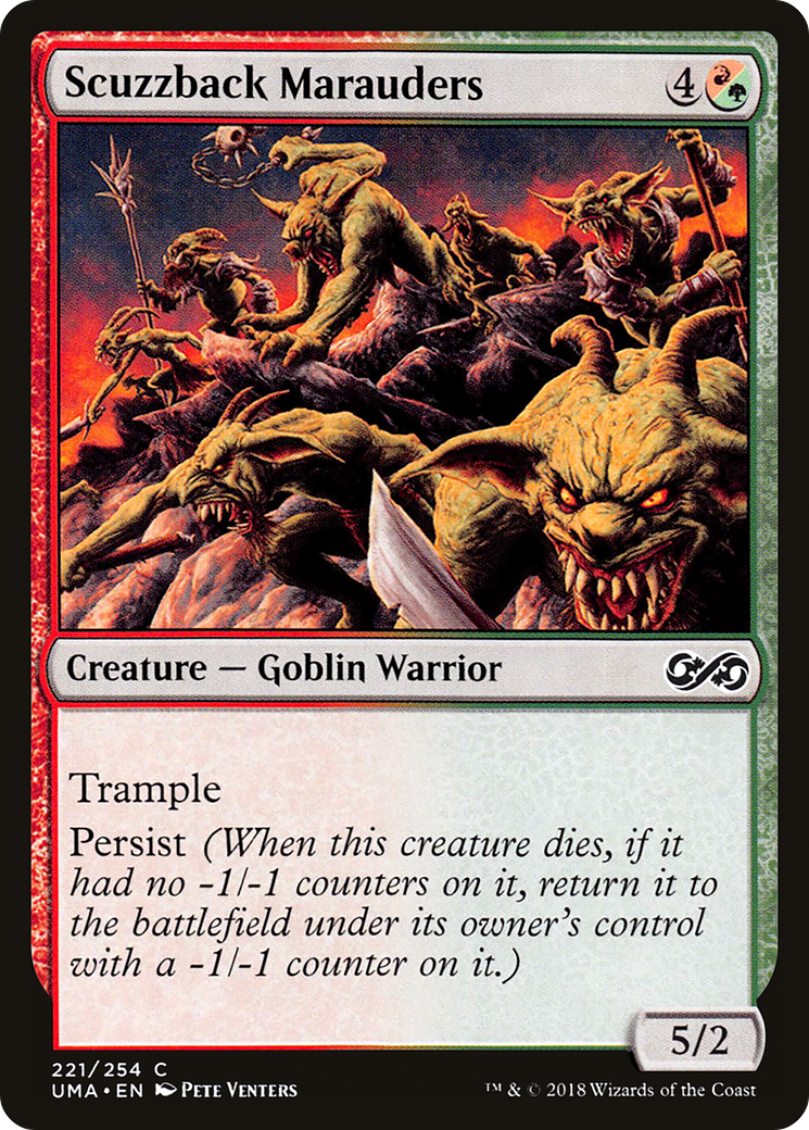 Scuzzback Marauders (221) - Ultimate Masters