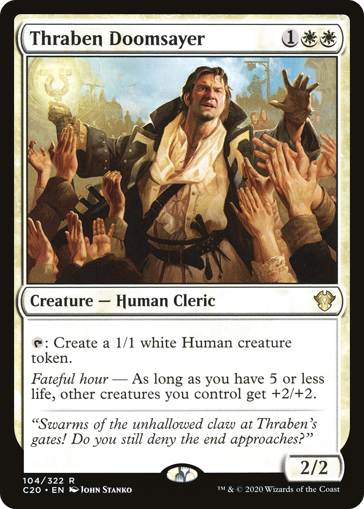 Thraben Doomsayer (104) - Commander 2020