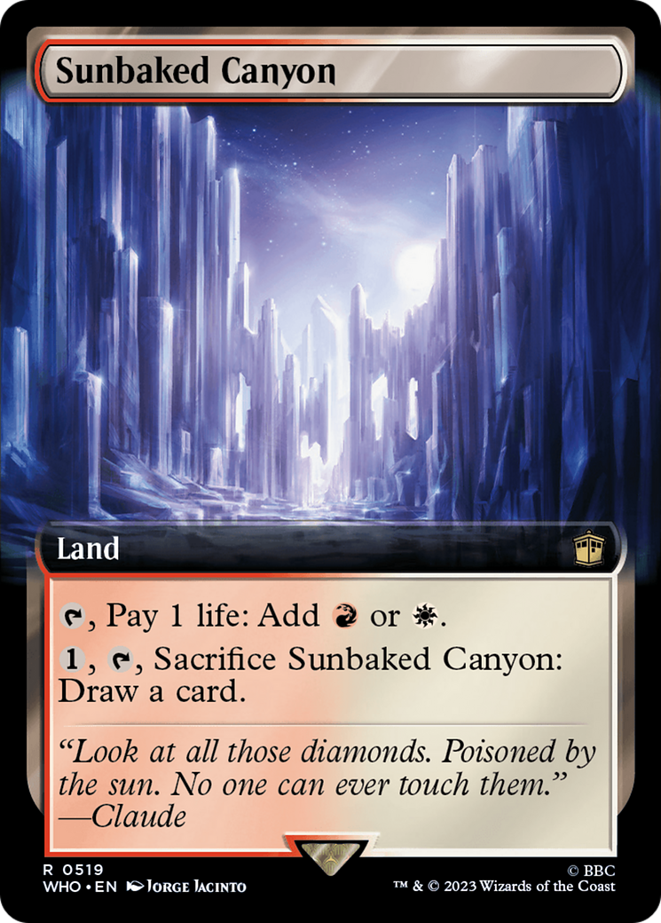 Sunbaked Canyon (Extended Art) (519) - Doctor Who