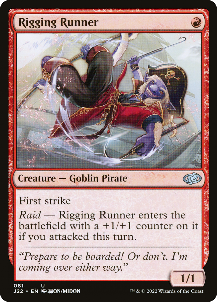 Rigging Runner (081) - Jumpstart 2022