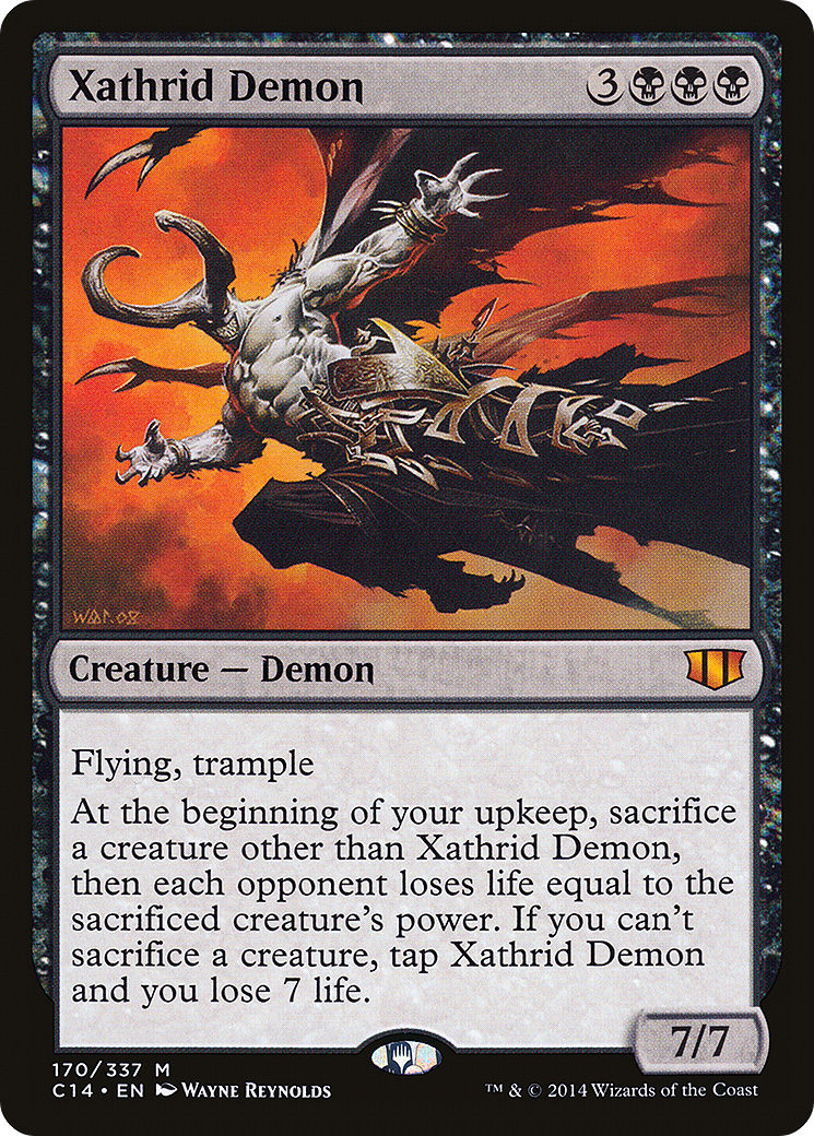 Xathrid Demon (170) - Commander 2014