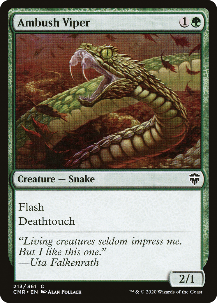 Ambush Viper (213) - Commander Legends