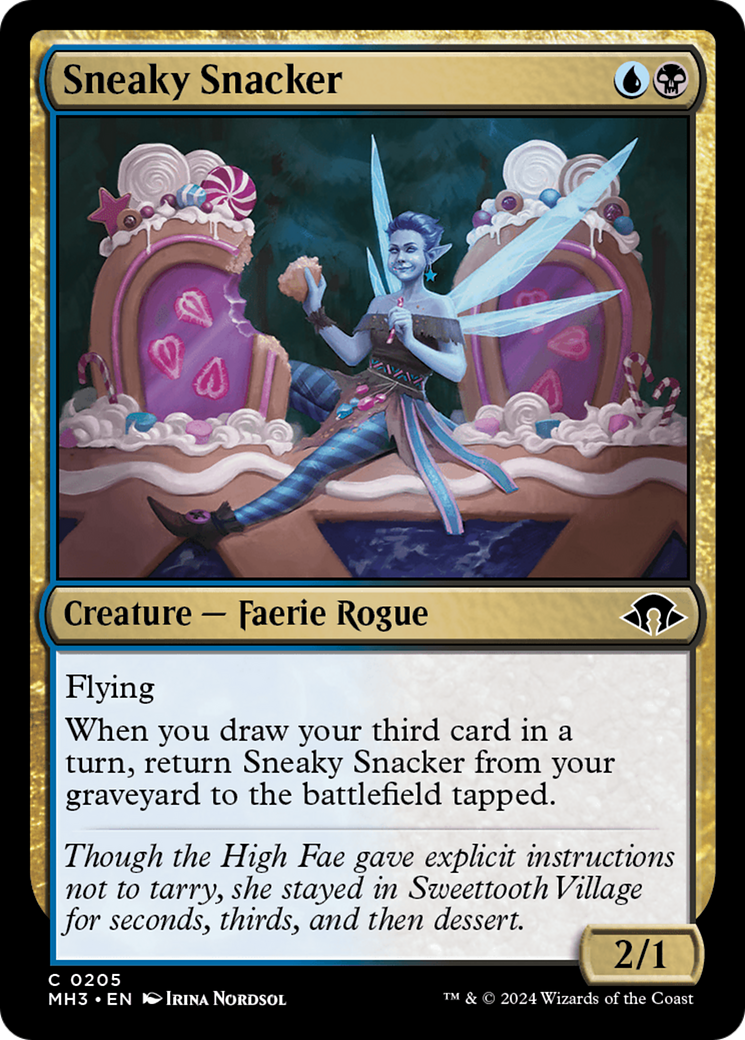 Sneaky Snacker (205) Foil - Modern Horizons 3