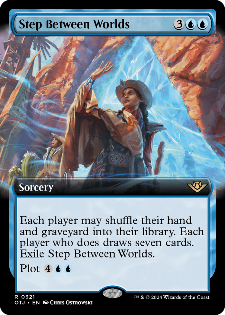 Step Between Worlds (Extended Art) (321) Foil - Outlaws of Thunder Junction