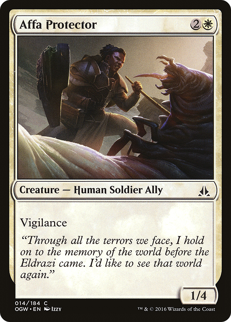 Affa Protector (014) - Oath of the Gatewatch
