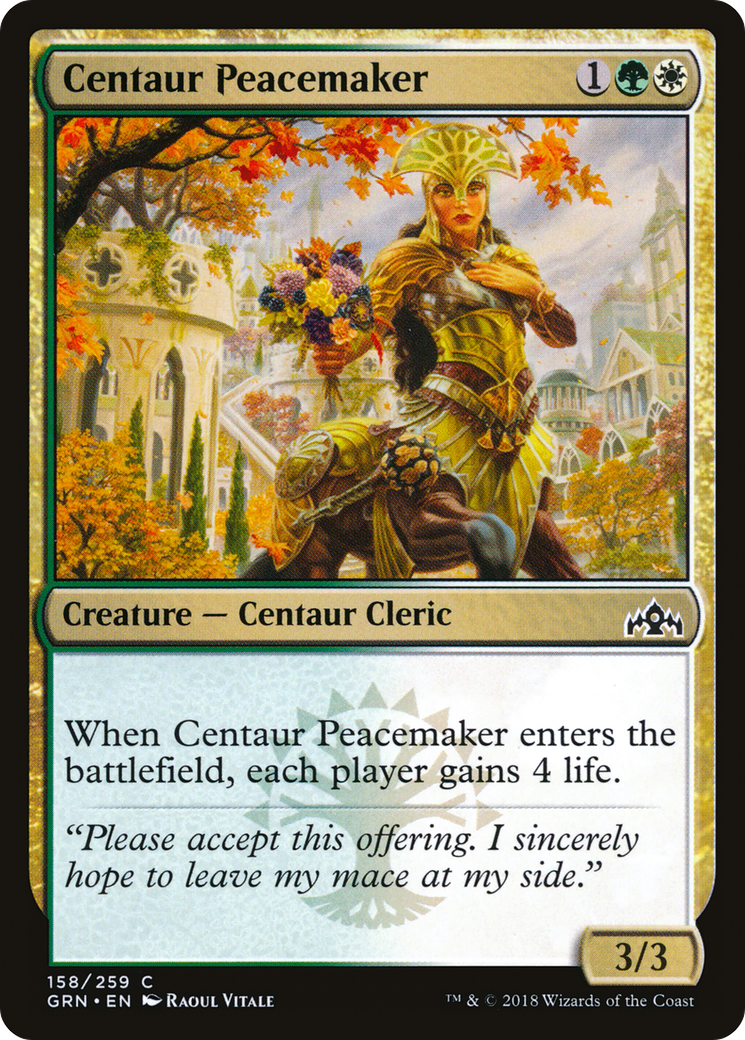 Centaur Peacemaker (158) - Guilds of Ravnica