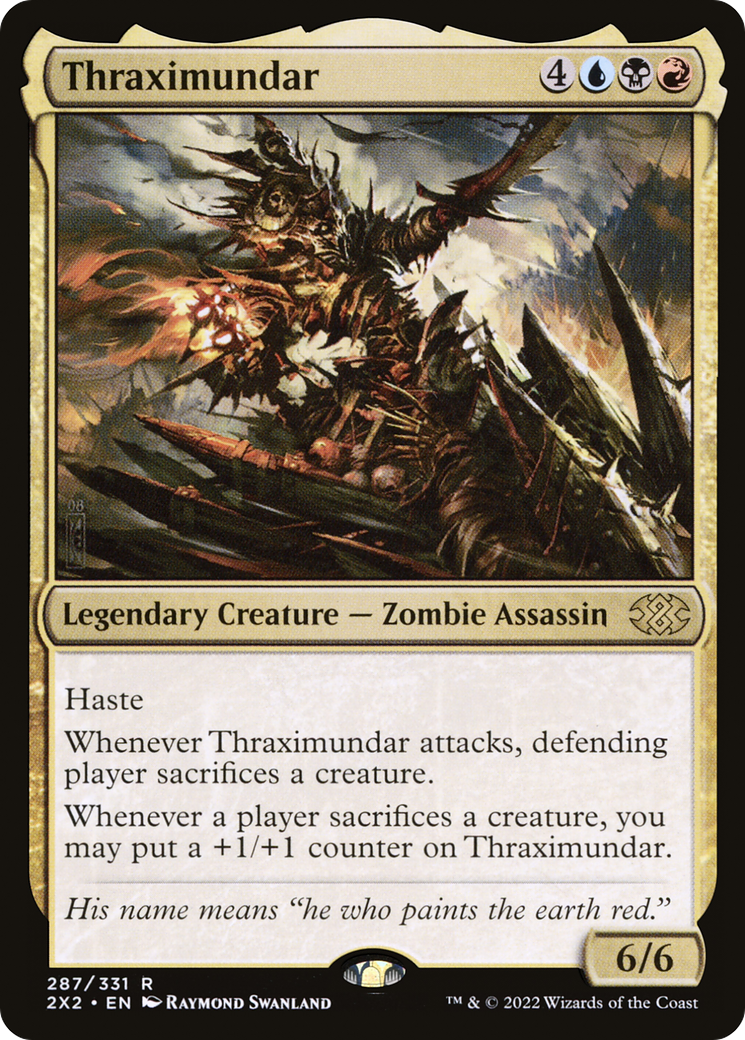 Thraximundar (287) Foil - Double Masters 2022