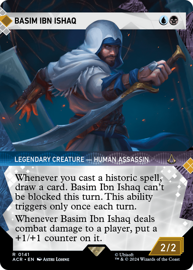 Basim Ibn Ishaq (Showcase) (141) Foil - Assassin's Creed